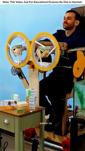 Automatic morning chair made for the lazy — Smart Tech #shorts