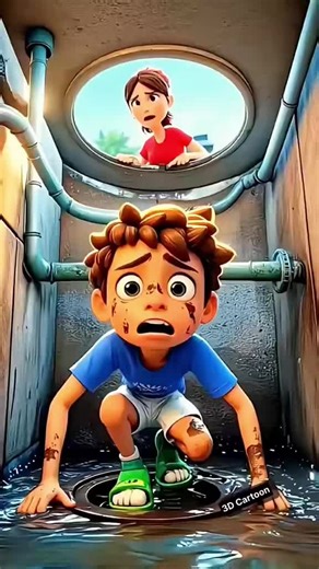 Fall down 😂#fyp #cartoon