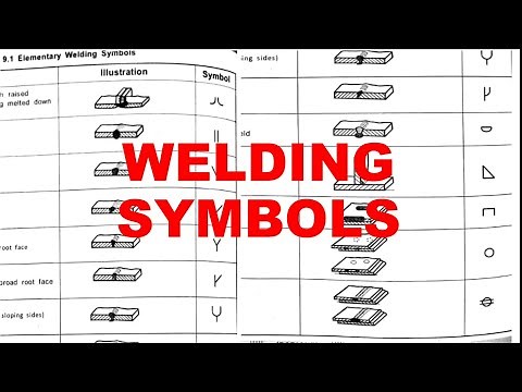 WELDING SYMBOLS || PRODUCTION DRAWING & MACHINE DRAWING
