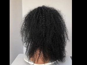 Watch curly afro wig on Amazon Live