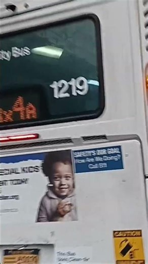 MTA: 2010 Novabus LFSA 1219 Bx4A Bus Westchester Sq Via Westchester Av Via Metropolitan Av