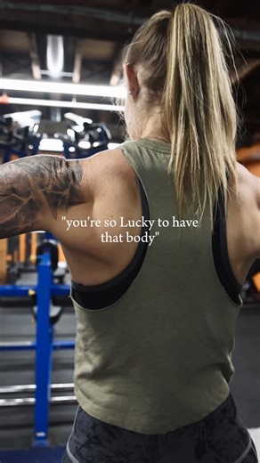 1.3K views · 19 reactions | It’s not luck that gave me this body....