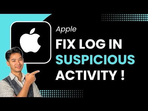 How to Fix Apple ID Login Suspicious Activity Error !