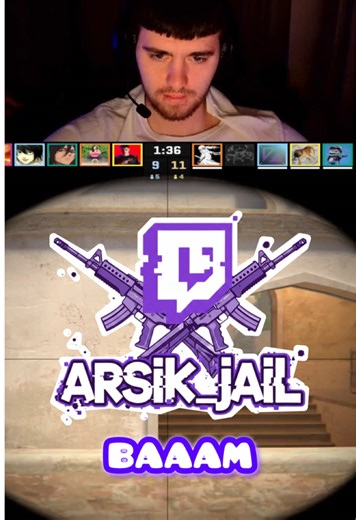 Epic CS2 Moments on Twitch with Arsik_jail