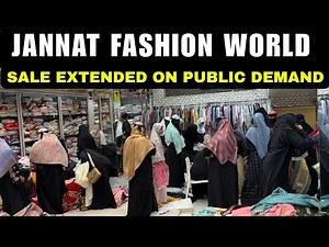 Mind Blowing Offers at Jannat Fashion World edi bazar Hyderabad | KiraakOffers |