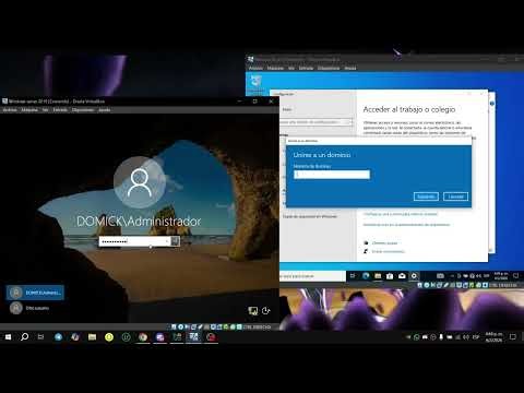 Creaccion de DOMINIO en WINDOWS SERVER 2019 y union de equipo con WINDOWS 10 pro