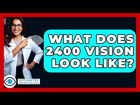 What Does 2400 Vision Look Like? - Optometry Knowledge Base