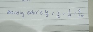 Assending order ⇒54​,153​,21​,209​... | Filo