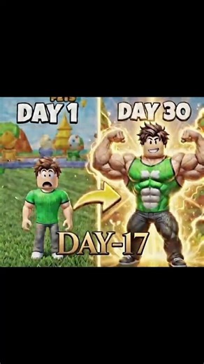 Day 17/30 Getting Stronger in Roblox #robloxPulse #robloxchallenge #day17