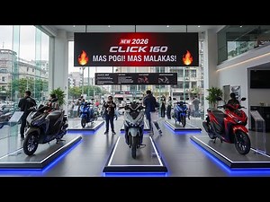 Pinakabagong... 2026 HONDA CLICK 160 🔥 Bagong Design, Mas Astig at Mas Powerful! Full Review.!!!