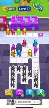 Bus Jam Level 77 Walkthrough Solution