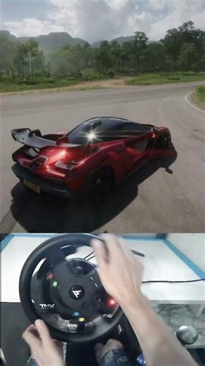 McLaren Senna | Forza Horizon 5#fh5#Sound#Drift#Speed#Thrustmaster TMX#Shorts