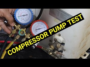 HOW TO TEST HVAC COMPRESSOR PUMPING.|| knowledge4you