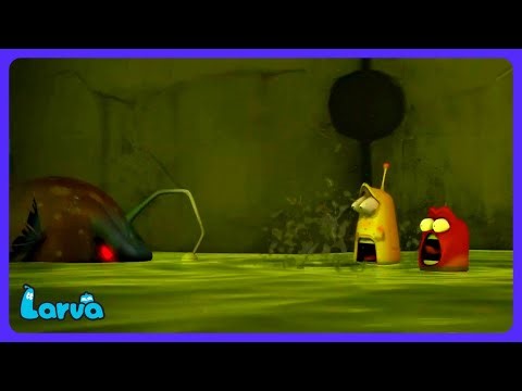 Larva - Escape the Giant Monster Fish! 🐟 | Kids Cartoons | WildBrain Thrill Park