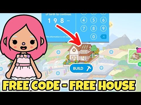 ⚠️ Free Big Family Home + Unlock All House Toca Boca || Toca Boca Free Code