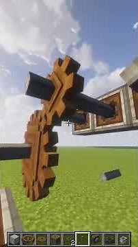 easy cobblestone farm create mod #minecraft #create #minecraftfarm #cobblestonefarm