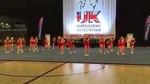 AG Wildcats KS3 Level 2 Large Cheerleading - 1st Place UKCA - United Kingdom Cheerleading Association National Schools' Championships 2015 | AG Cats Cheerleading Squad