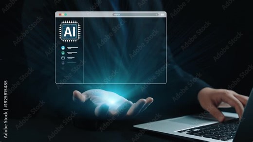 AI platform generating art images with dynamic interface. AI-generated content appears in image gallery artificial intelligence view. Genrative AI loading multiple image from AI design engine. Elide