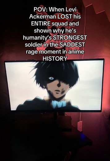 Levi Ackerman's Emotional Scene Enhanced by Govee Lights