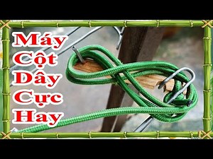 wire tying machine, how to tie wires at high altitudes without a ladder, how to thread electrical...