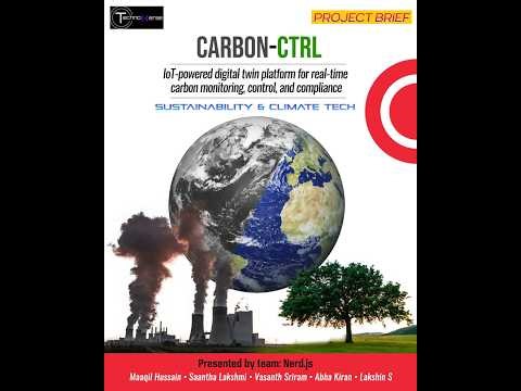 Carbon-Ctrl ~ Technoverse Hackathon 2026 Project Video