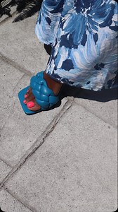 The blue edition! Sun dresses are the best in this weather , plus it’s easy styling, Right? I added my bold accessories to elevate my dress. Heels or flats, it’s a summer vibe for me. 💙💙💙 #50sfine #over50 #60sfine #Summerdress #Sundress #over50 #ootd | 50sfine