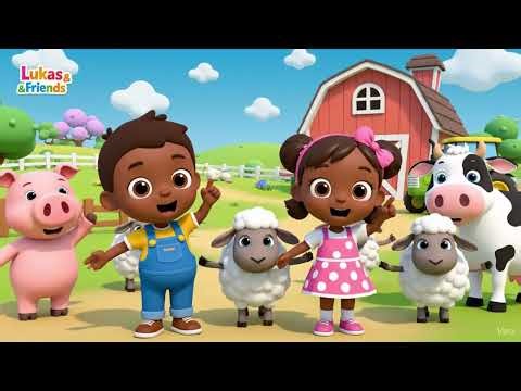Dancing Sheep at the Farm –Nursery Rhyme for Kids | Lukas & Friends @NurseryRhymesLukasAndFriends