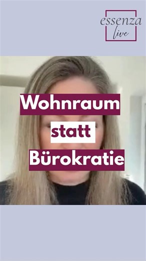 Living space instead of bureaucracy | Silke Schröder