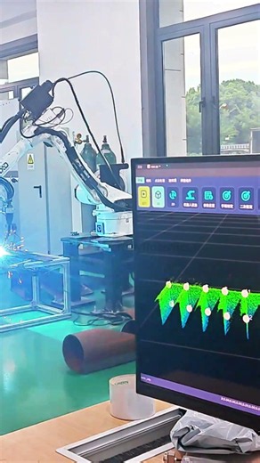 PC-Programmed 3D Robot Welding