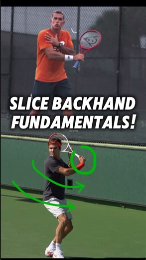 The backhand slice fundamentals!  Who has the best backhand slice of all time? 樂 Let us know in the comments! Coach @diegoamoyano is explaining the bio mechanics for the different shots exclusively on Coachlife.com 朗 Click the link in bio and sign up today!  7 days free trial!  #tennis #tenis #backhand #rogerfederer #rafaelnadal #novakdjokovic | Coachlife | Facebook