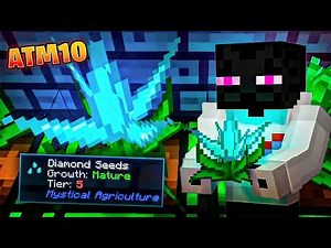Automatically Growing the BEST ORES in ATM10 (Mystical Agriculture) | #3
