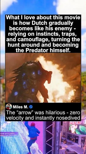 Predator (1987) - Predator vs. Dutch Scene