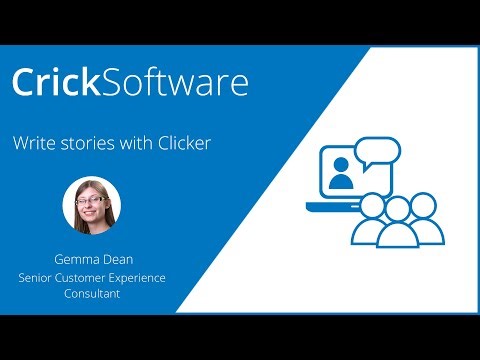 Write stories with Clicker