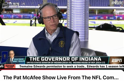 Patt McAfee asked Mike Braun- “You know what we need to legalize in Indiana Governor Mike Braun 😂😂 Something to think about” “ Wink wink” to Governor Mike Braun about cannabis… and Braun hit him with: “You should talk to the legislatures… even Kentucky has medical.” Bro. YOU are the Governor. Kentucky already has medical. You’re pushing a Bears stadium in Hammond but weed gets the “talk to the legislatures” punt? 😭🌿 #Indiana #PatMcAfee | Brandon Howard