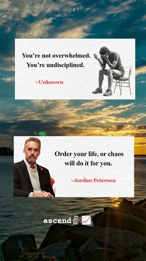 Overwhelmed or Just Undisciplined? ⚖️ #shorts #shortsfeed #motivation #quotes #motivationalquotes