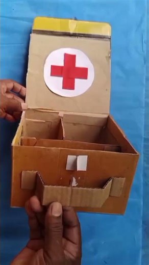 easy first aid box making at home # short