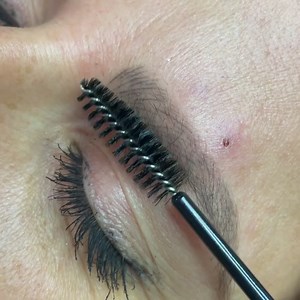 Microblading healed before touch up!! . Second touch up always...