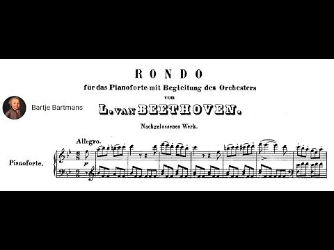 Beethoven - Rondo for Piano and Orchestra, WoO 6 (1793)