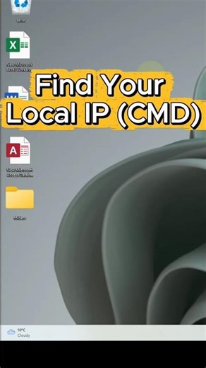 How to Find Your Local IP Address on Windows (CMD Method)