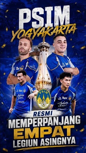 PSIM Yogyakarta Resmi Memperpanjang Pemain Asingnya #psim #laskarmataram #briliga1 #brajamusti