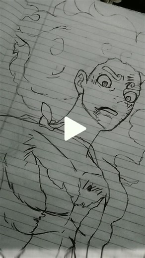 Drawing Luffy💥🌸 #art #onepiece #luffy