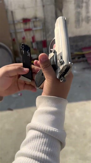 This toy gun is a total blast! Check out the video to see it in action!#airsoft