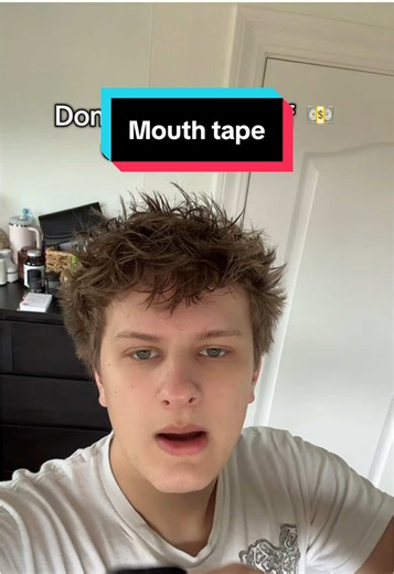 Don’t spend a lot of 💵 On mouth tape Mouth tape #mouthtape #mouthtapesleeping #mewing #looksmaxing #viral
