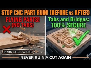 MillMage Tips: Secure Your CNC Parts with Tabs and Bridges