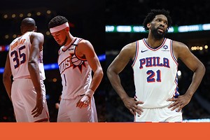 Suns or Sixers — whose season has been worse?