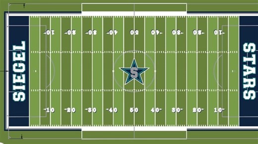 Siegel to install artificial turf on football field in advance of the 2023 season