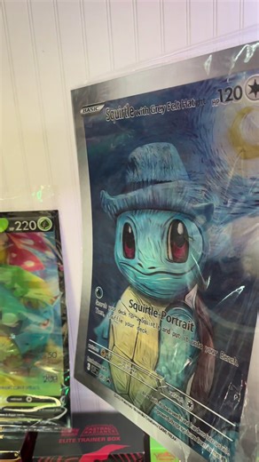 Replying to @FunkoKing I do love these Pokémon posters my wife picked up for me. The van Gogh Squirtle looks really cool. Wish they would make the entire series of the van Gogh.#ascendedheros #pokemoncollection #151pokemon #prismaticevolutions #vangoghpikachu