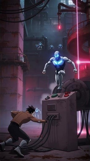 Battle at the cyborg factory