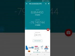 aplicación Mis Coordenadas GPS