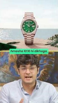 😳 The 10:10 Watch Secret AI Figured Out! ⌚#patternrecognition #ai #aireasoning #watchdesign #aitools